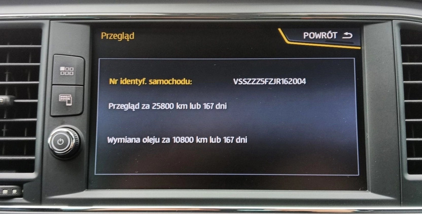 Seat Leon cena 69900 przebieg: 84818, rok produkcji 2018 z Poznań małe 562